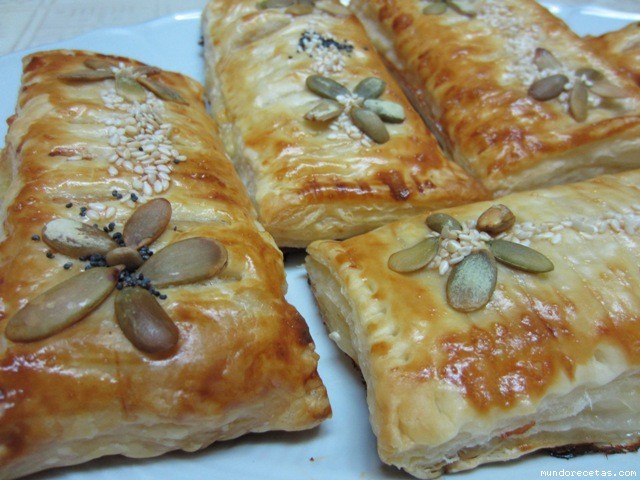 Receta de Hojaldres
