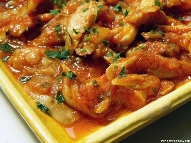 Receta de Setas de cardo en salsa Receta de Setas de cardo en salsa