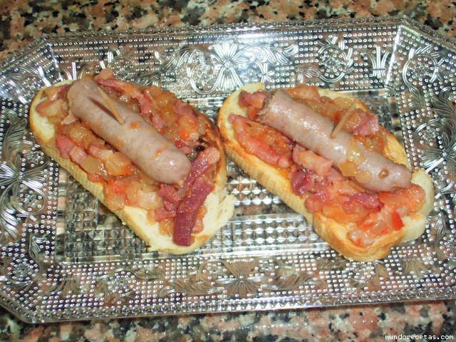 Receta de Salchichas con bacon etc....en gmd Receta de Salchichas con bacon etc....en gmd