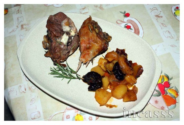 Receta de Pierna de cordero al horno ( Ideal Chef Pro ) Receta de Pierna de cordero al horno ( Ideal Chef Pro )
