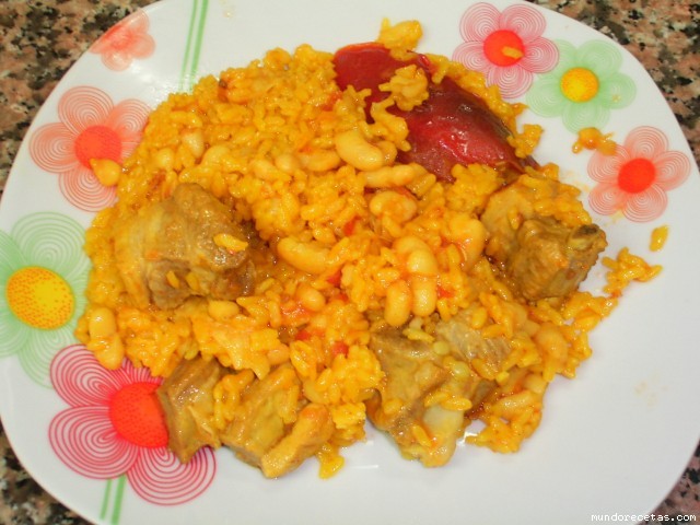 Receta de Arroz empedrao...con costillitas en gmd Receta de Arroz empedrao...con costillitas en gmd