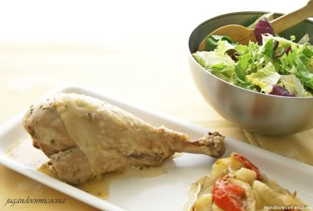 Receta de Muslo de pavo al horno Receta de Muslo de pavo al horno