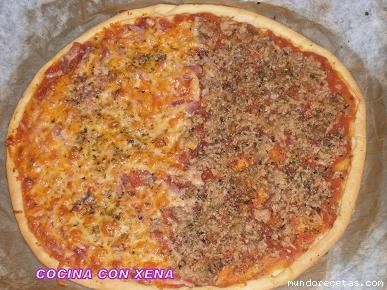 Receta de Pizza con masa quebrada.... Receta de Pizza con masa quebrada....