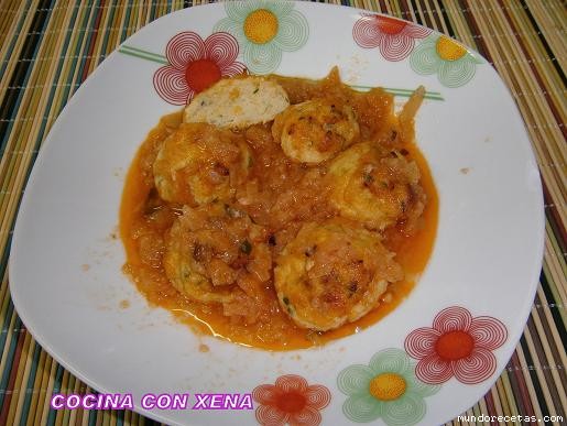 Receta de Albóndigas de pescado en salsita en TH y Horno Receta de Albóndigas de pescado en salsita en TH y Horno
