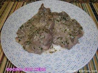 Receta de Chuletas de aguja a la cerveza...en gm d