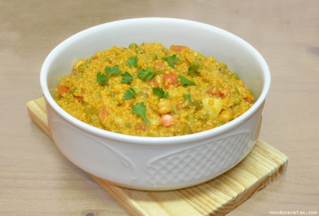 Receta de Cous cous vegetariano (paso a paso)