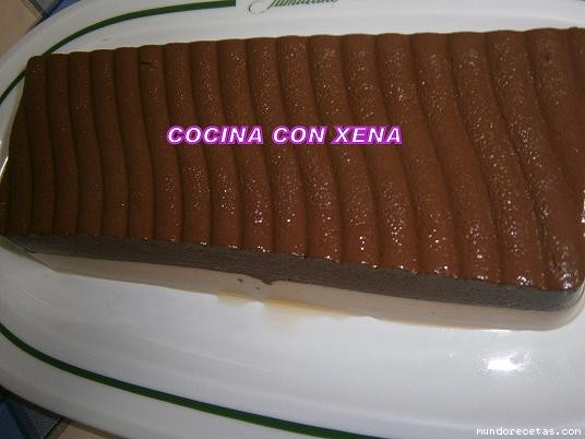 Receta de Pastel de turrón y chocolate Receta de Pastel de turrón y chocolate