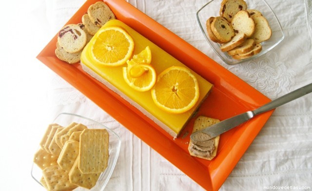 Receta de Pate a la naranja y sidra Receta de Pate a la naranja y sidra