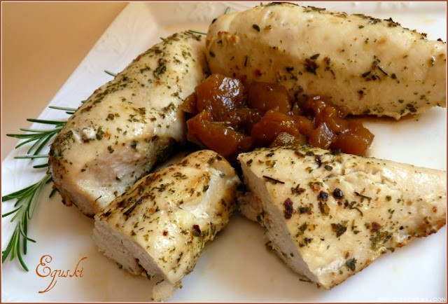 Receta de Pechugas de pollo al chimichurri (Freidora Airfryer) Receta de Pechugas de pollo al chimichurri (Freidora Airfryer)