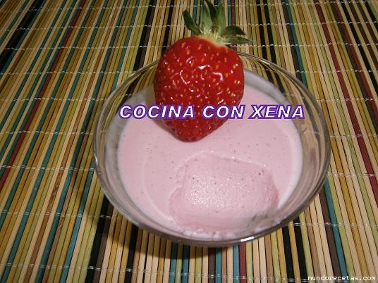 Receta de Petit de fresa (con fresas naturales) Receta de Petit de fresa (con fresas naturales)