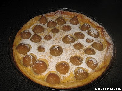 Receta de Clafoutís de peritas silvestres Receta de Clafoutís de peritas silvestres