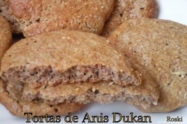 Receta de Tortas de Anís Dukan (Tipo Inés Rosales) Receta de Tortas de Anís Dukan (Tipo Inés Rosales)