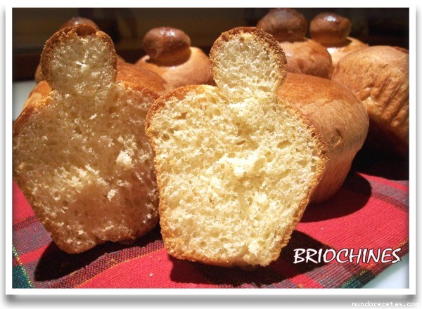 Receta de panecillos de brioix Receta de panecillos de brioix