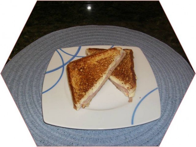 Receta de SÁNDWICH MIXTO Receta de SÁNDWICH MIXTO