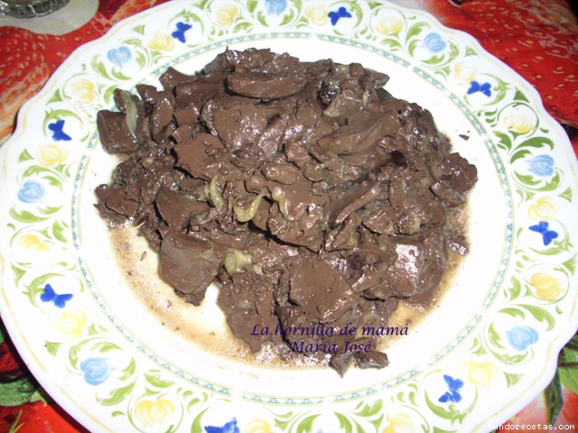 Receta de Sangre encebollada Receta de Sangre encebollada