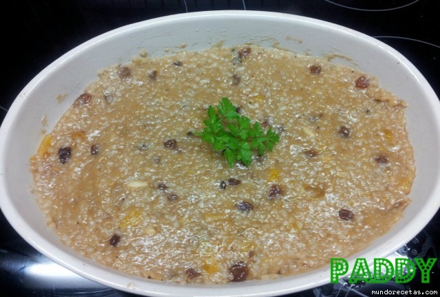 Receta de ARROZ CON PASAS, OREJONES Y PIÑONES THX Receta de ARROZ CON PASAS, OREJONES Y PIÑONES THX