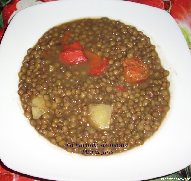 Receta de Lentejas rápidas Receta de Lentejas rápidas