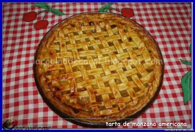 Receta de Tarta de manzana americana Receta de Tarta de manzana americana