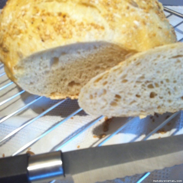 Receta de Pan de semillas. Receta sin amasado Receta de Pan de semillas. Receta sin amasado