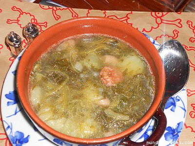 Receta de Casi como...Caldo Gallego de Grelos Receta de Casi como...Caldo Gallego de Grelos