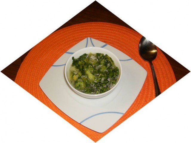Receta de SOPA FRIA DE LECHUGA ESTILO ADITA Receta de SOPA FRIA DE LECHUGA ESTILO ADITA