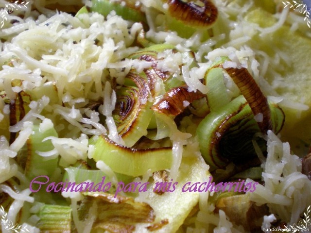 Receta de Patatas con puerro (nicca) Receta de Patatas con puerro (nicca)