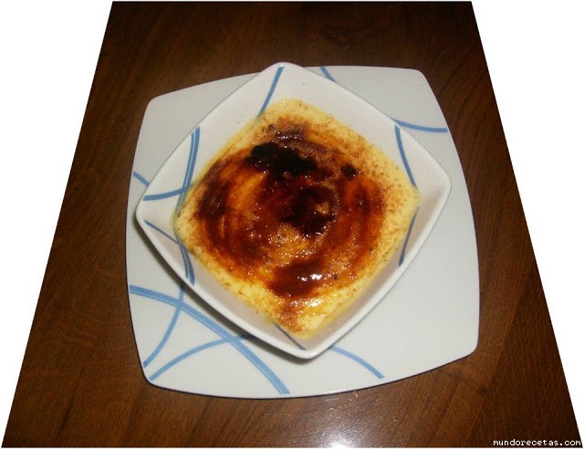 Receta de CREME BRULEE Receta de CREME BRULEE