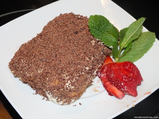 Receta de Tiramis Casero 