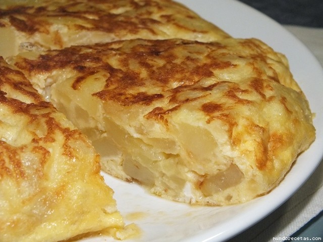 Receta de Tortilla de Patata Receta de Tortilla de Patata