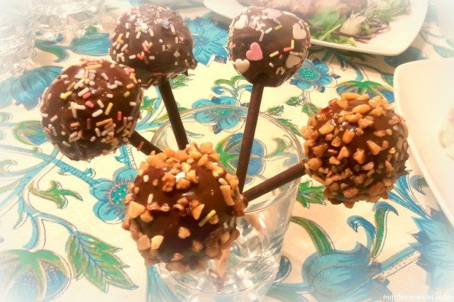 Receta de Cake Pops Receta de Cake Pops