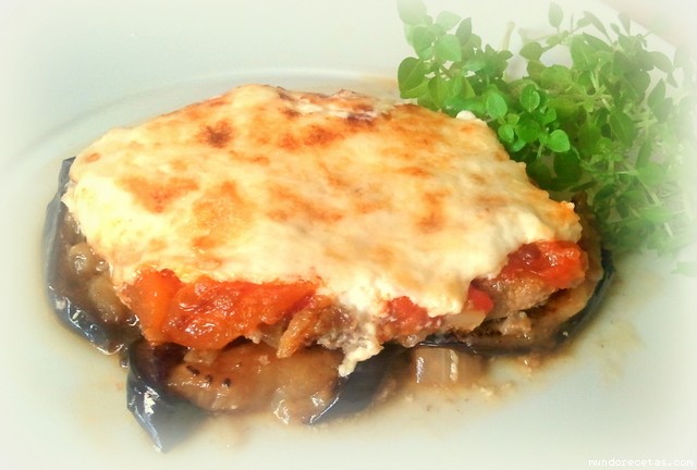 Receta de Moussaka griega Receta de Moussaka griega