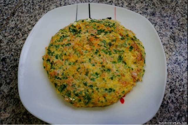 Receta de Frittata de atun Receta de Frittata de atun