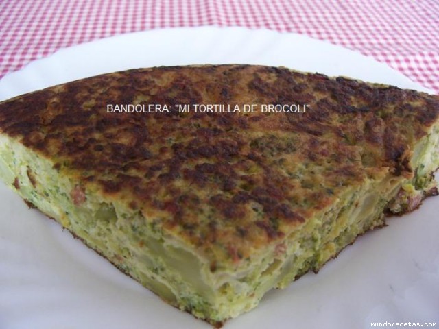 Receta de Mi tortilla de brócoli Receta de Mi tortilla de brócoli