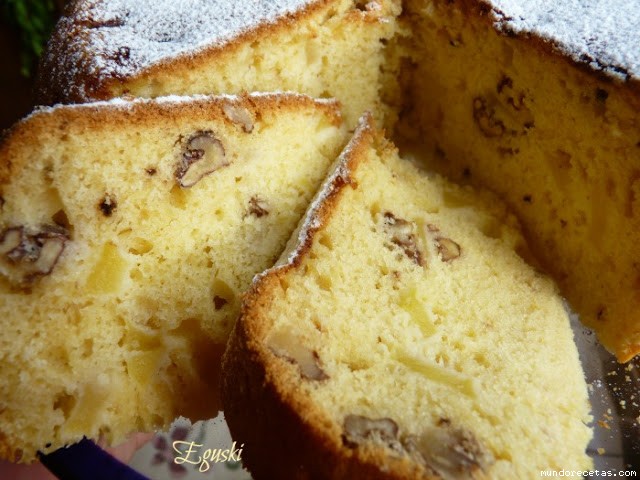 Receta de Bizcocho de manzana y nueces (Thermomix & FC-Touch Advance) Receta de Bizcocho de manzana y nueces (Thermomix & FC-Touch Advance)