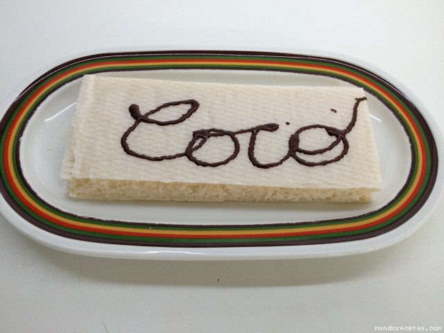 Receta de Turrn de coco