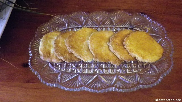 Receta de Pastas de maiz y nata Receta de Pastas de maiz y nata