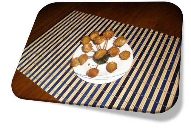 Receta de ACEITUNAS EMPANADAS Receta de ACEITUNAS EMPANADAS