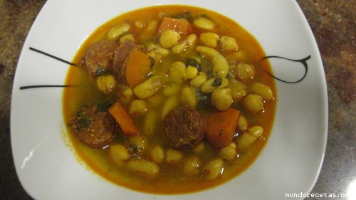 Receta de Potaje de verdura Receta de Potaje de verdura