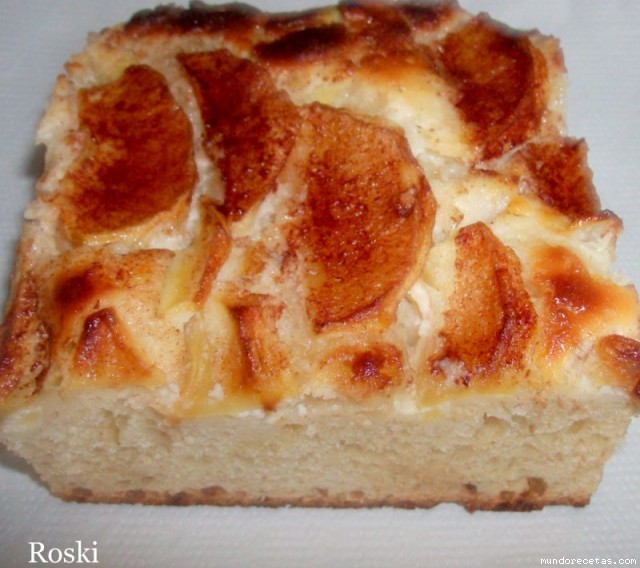 Receta de Pan con Manzana y Queso Crema Receta de Pan con Manzana y Queso Crema