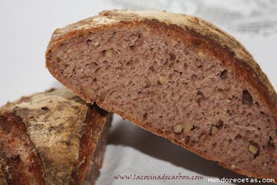 Receta de Pan de vino y nueces Receta de Pan de vino y nueces