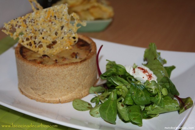 Receta de Tartaleta de queso Cabrales