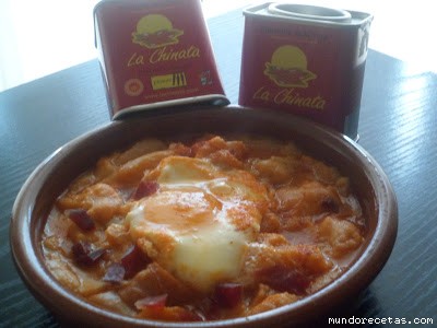 Receta de Sopa de ajos al pimentón Receta de Sopa de ajos al pimentón