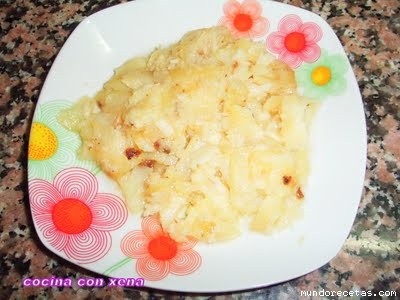 Receta de Patatas con majado de ajo y agua (Tradicional y Gm D) Receta de Patatas con majado de ajo y agua (Tradicional y Gm D)