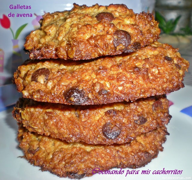 Receta de Galletas de avena Receta de Galletas de avena