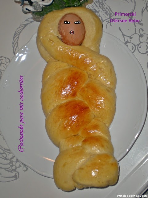 Receta de Primorski Uskrsne Bebe (O mona de pascua croata) Receta de Primorski Uskrsne Bebe (O mona de pascua croata)