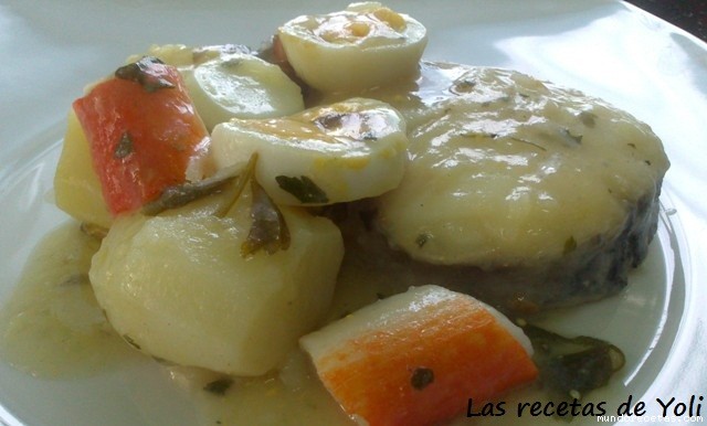 Receta de Merluza a la sidra barata Receta de Merluza a la sidra barata