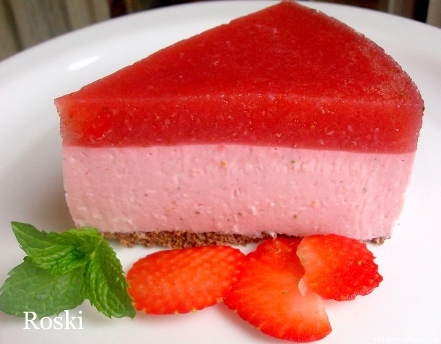 Receta de Tarta de Fresas Dukan con Base de GalletaDukan Receta de Tarta de Fresas Dukan con Base de GalletaDukan