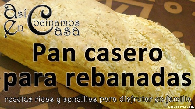 Receta de Pan casero para las rebanadas del desayuno de ACEC Receta de Pan casero para las rebanadas del desayuno de ACEC