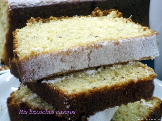Receta de Bizcocho de anís y limón (con y sin Thermomix) Receta de Bizcocho de anís y limón (con y sin Thermomix)