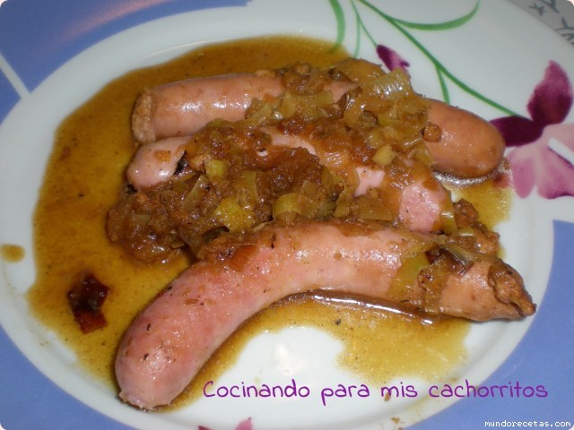 Receta de Salchichas con salsa de manzana (Cocifacil) Receta de Salchichas con salsa de manzana (Cocifacil)